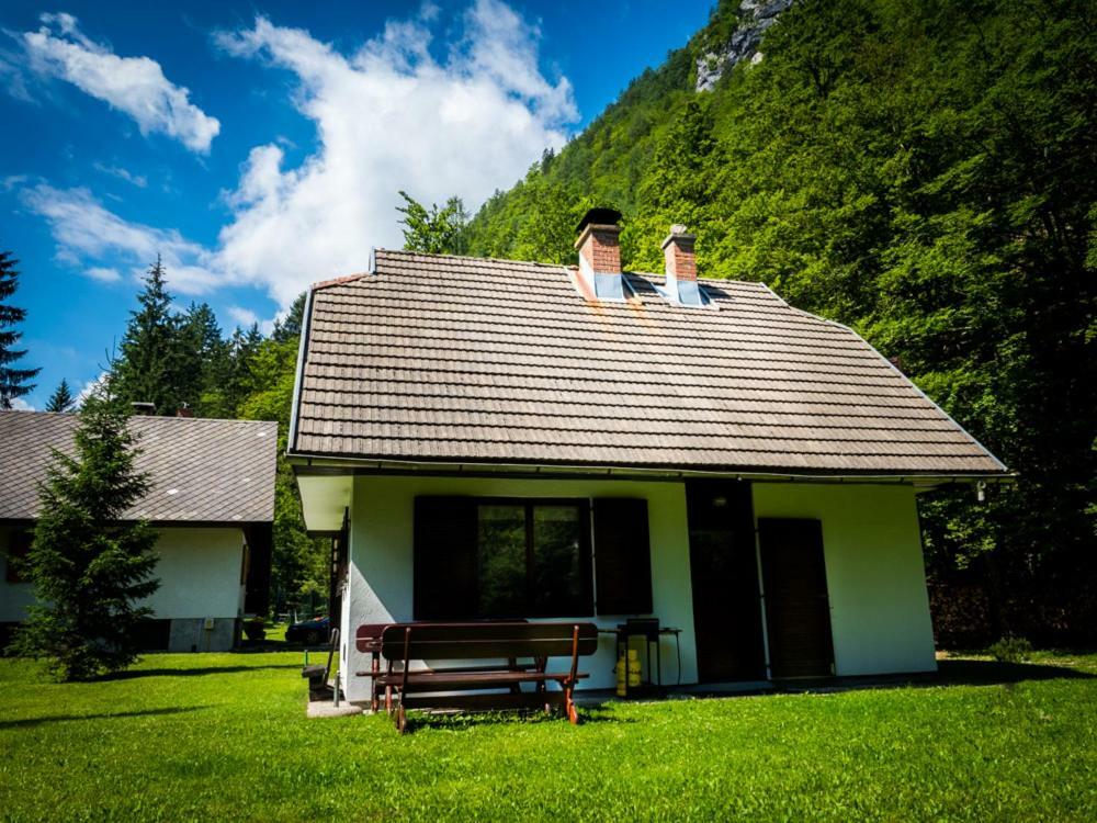 Pocitniska Hisa Radovna Villa Zgornja Radovna Exterior foto